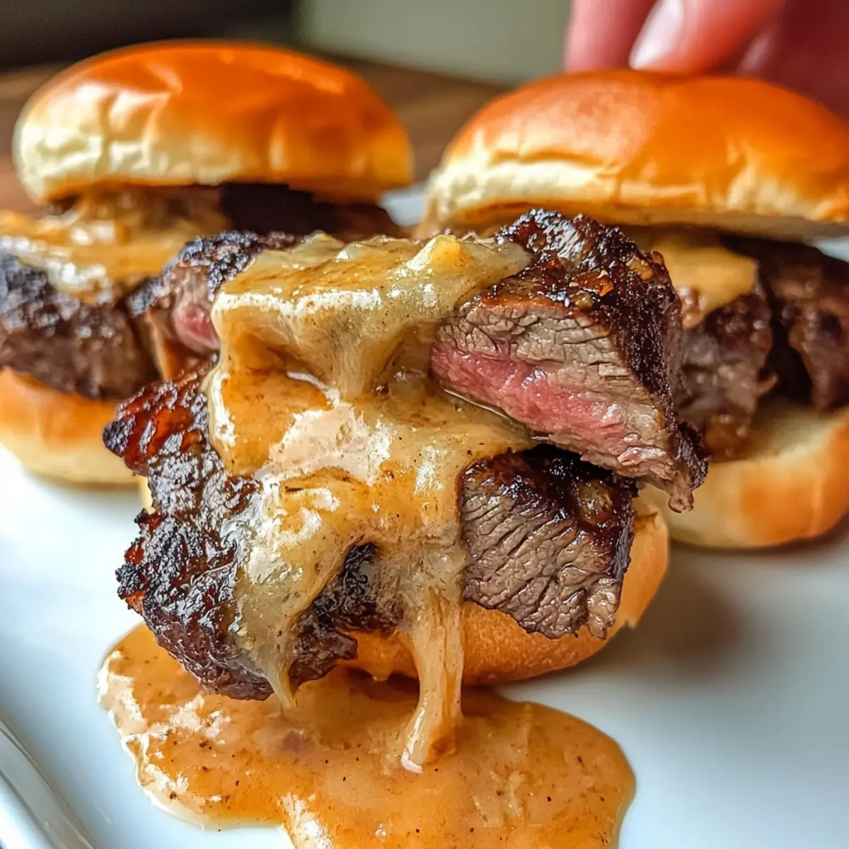 Cowboy-Butter-Rindfleisch-Slider