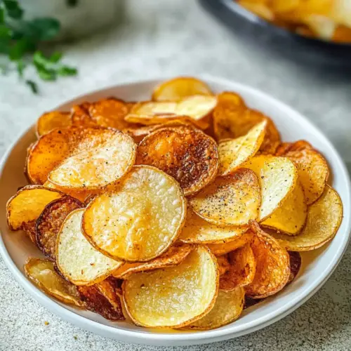 Luftfritteuse Kartoffelchips