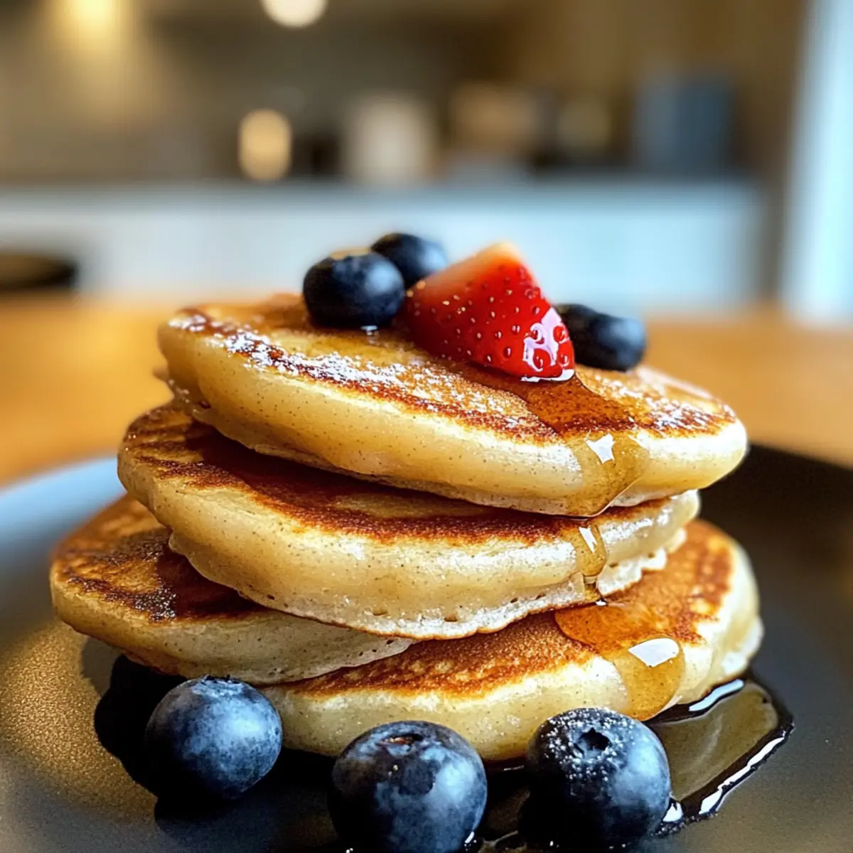 Kauzige Mochi-Pfannkuchen