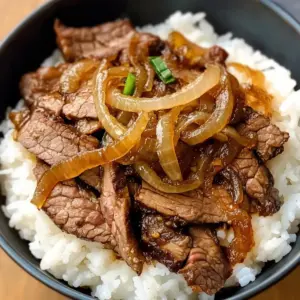 Copycat Yoshinoya Rindfleischschalen