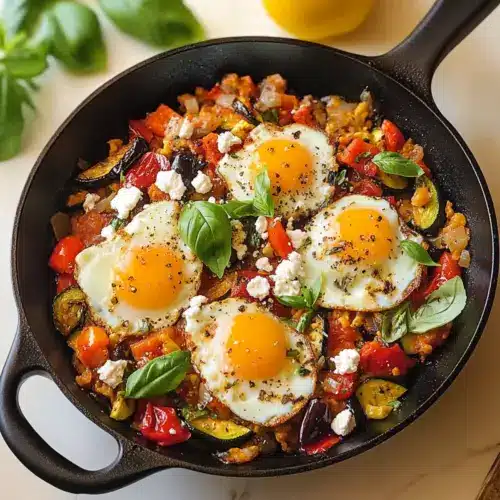 Mediterrane Frühstückspfanne
