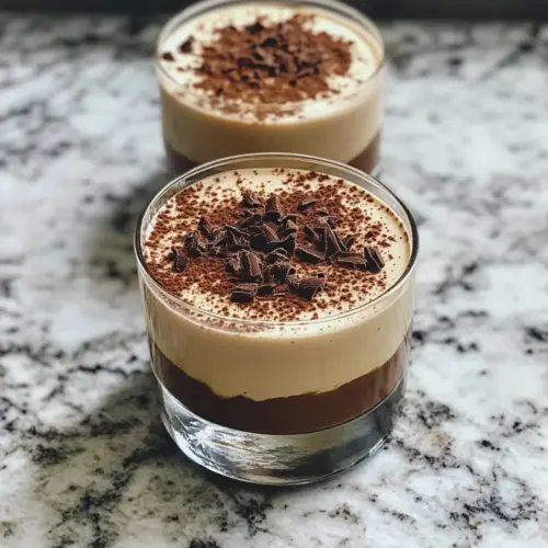 Eiweißkaffee-Wackelpudding