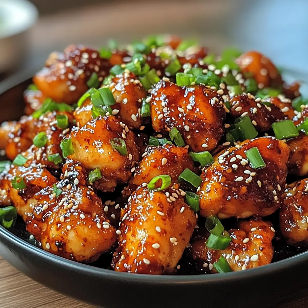 Scharfes koreanisches Gochujang-Hühnchen