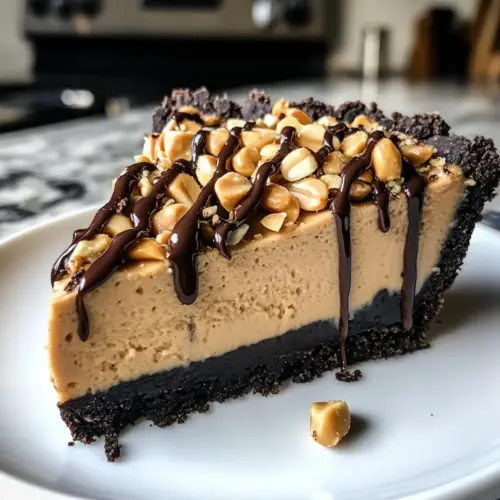 Einfache Erdnussbutter-Torte