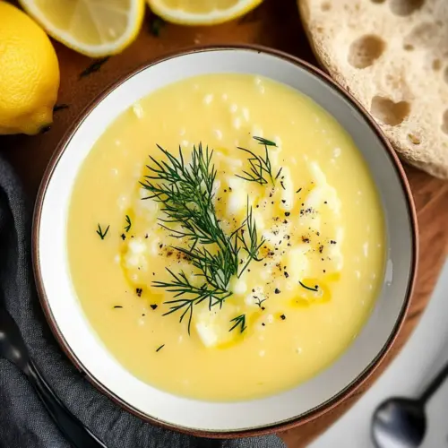 Griechische Eier-Zitronen-Suppe