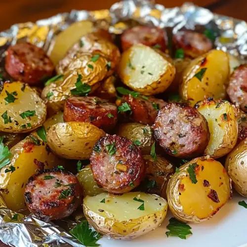 Wurst & Kartoffel Folienpacket