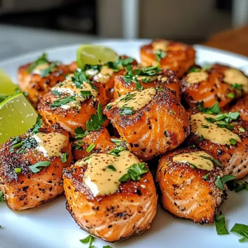 Bang Bang Lachs Bissen