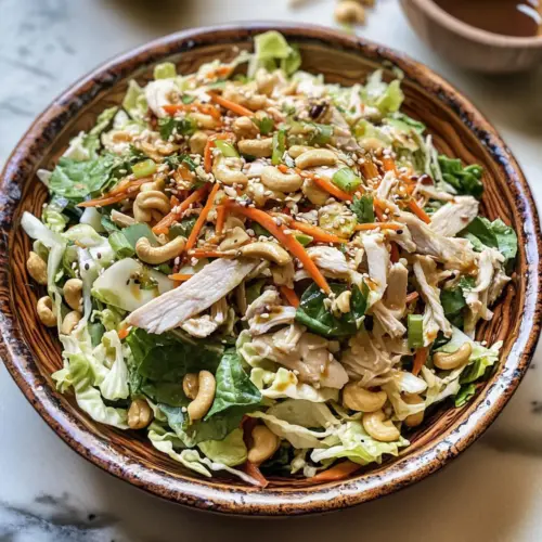 Hühnchen Cashew Knacksalat