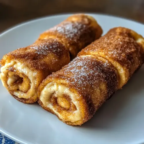 Zimt-Zucker French Toast Roll-Ups