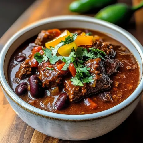 Slow Cooker Rindfleisch Chuck Chili