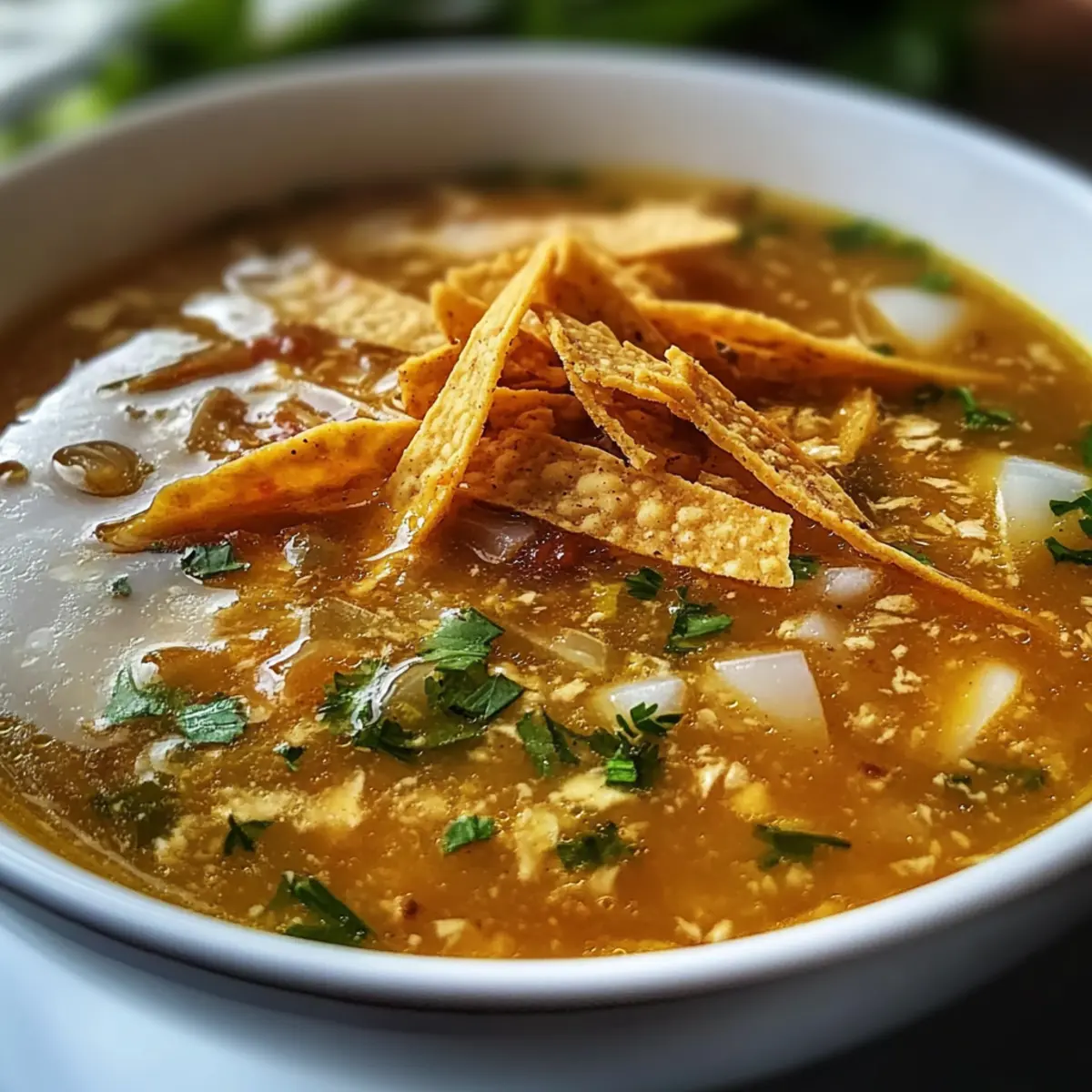 Unwiderstehliche mexikanische Knoblauchsuppe