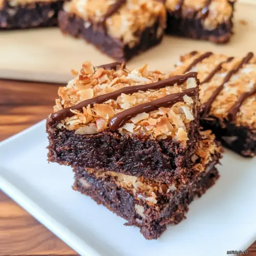 Samoa Brownies