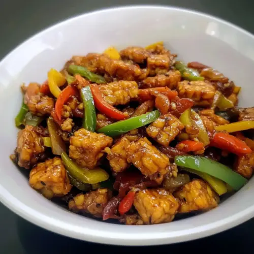 Tempeh mit Paprika