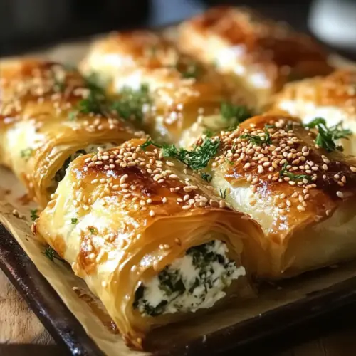 ofen feta rollchen einfach lecker