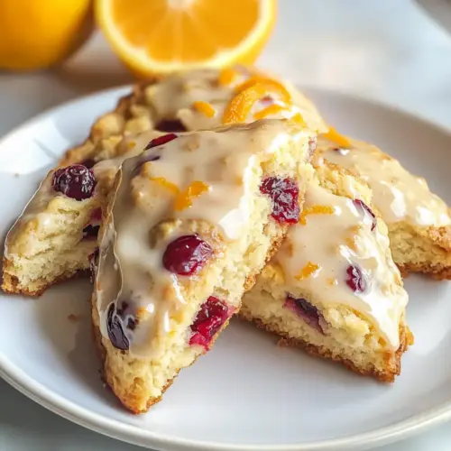 Cranberry-Orange-Scones