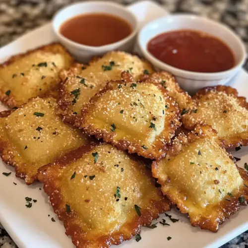 Crispy Ravioli Vorspeise
