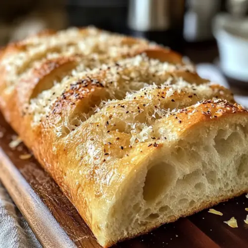 Parmesan Knoblauch Artisan Brot