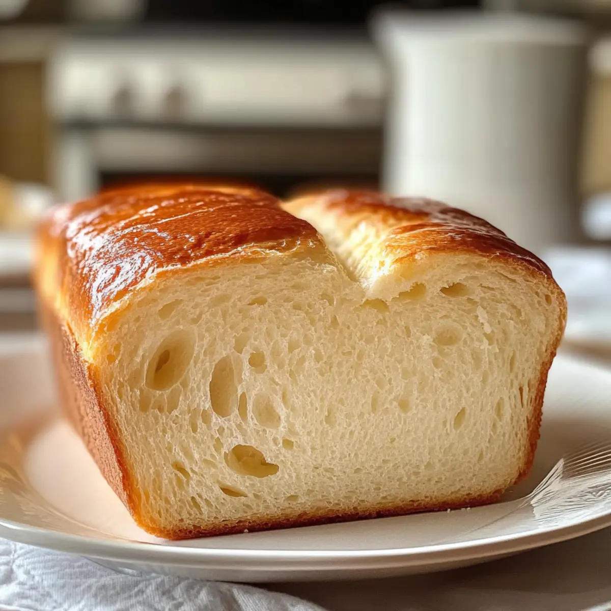 Weiches und Buttriges Milchbrotlaib