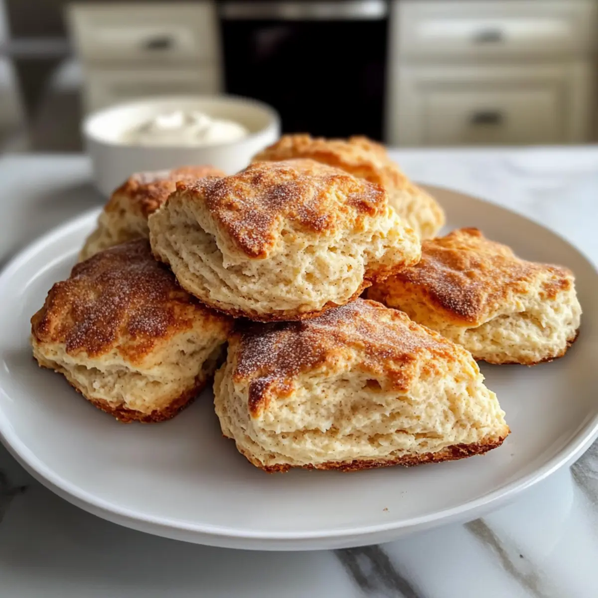Warme Zimt Scones