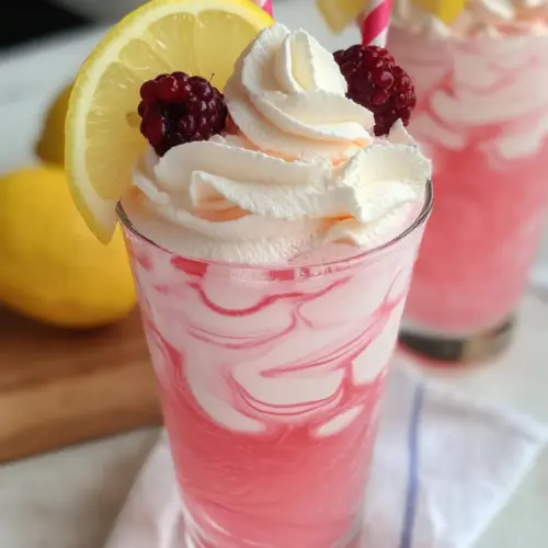 Schlagsahne Pink Lemonade Rezept