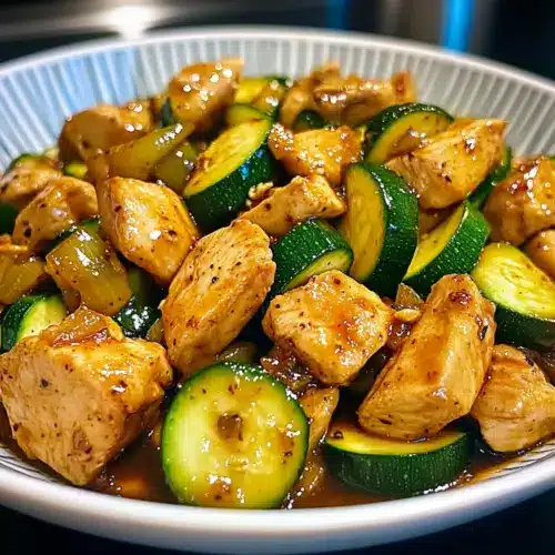 Hühnchen Zucchini Pfanne