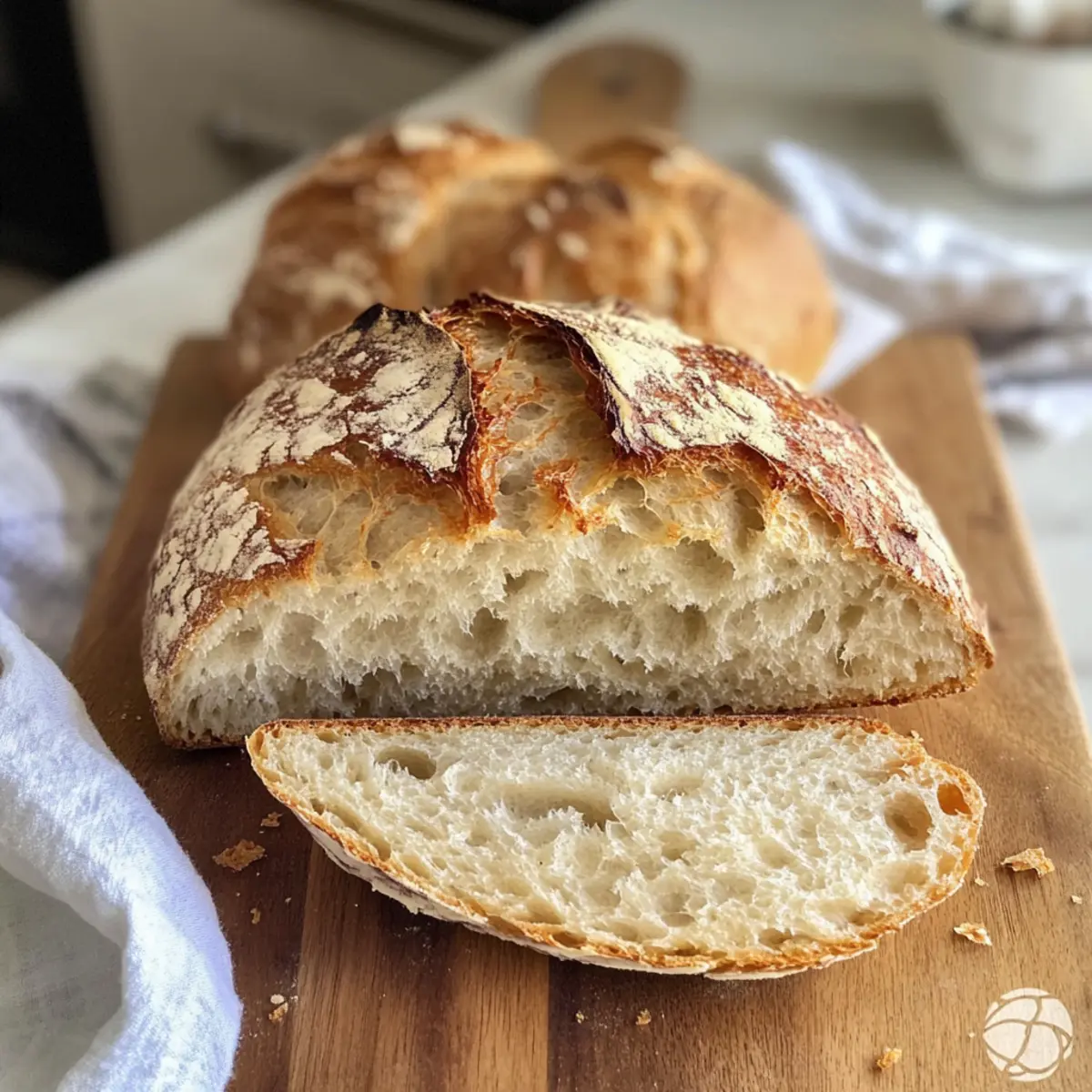 rustikales Handwerksbrot