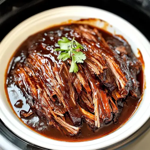 Slow Cooker BBQ Rinderbrust